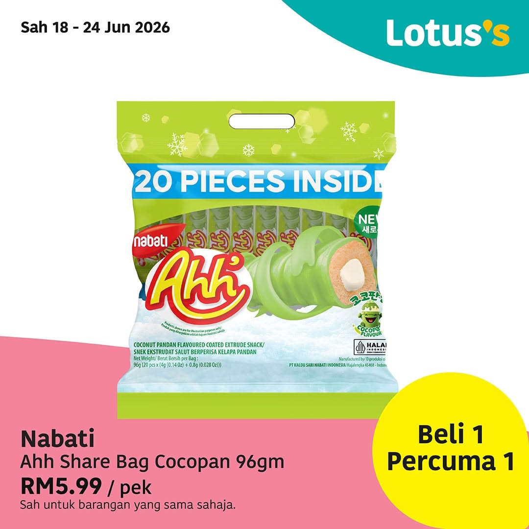 Lotuss-Malaysia-Buy-1-Free-1-Promotion-Grocery-Savings-Everyday-Essentials-12 18 June 2026: Lotus’s Malaysia, Buy 1 Free 1 Promotion, Grocery Savings & Everyday Essentials Deal Across Malaysia