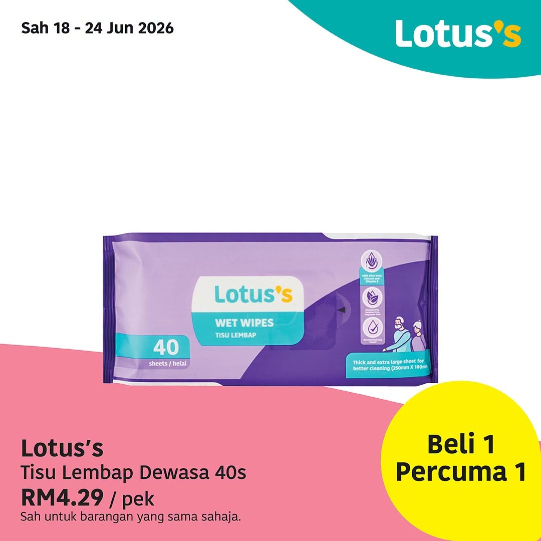 Lotuss-Malaysia-Buy-1-Free-1-Promotion-Grocery-Savings-Everyday-Essentials-13 18 June 2026: Lotus’s Malaysia, Buy 1 Free 1 Promotion, Grocery Savings & Everyday Essentials Deal Across Malaysia
