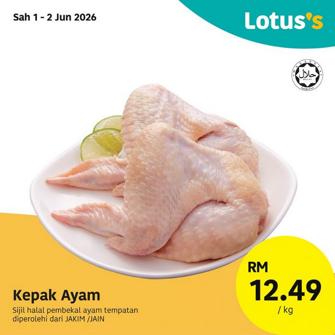 Lotuss-Malaysia-Lebih-Murah-Promotion-–-30-Eggs-for-Only-RM9.49-Plus-Huge-4 1-10 June 2026: Lotus's Malaysia Lebih Murah Promotion – 30 Eggs for Only RM9.49 Plus Huge Savings on Groceries, Fresh Produce and Household Essentials