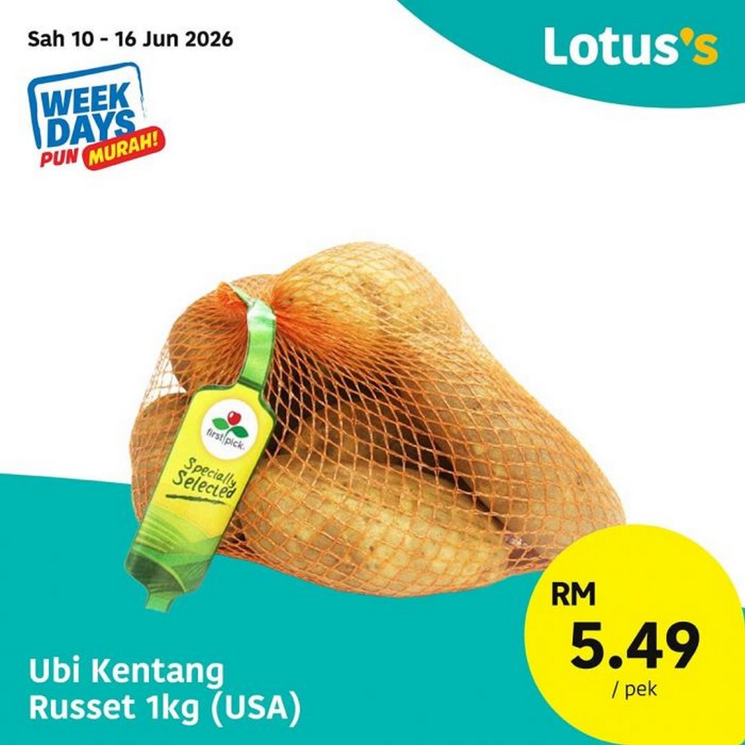 Lotuss-Malaysia-Weekday-Grocery-Sale-Promotion-2 10–17 June 2026: Lotus’s Malaysia, Weekday Grocery Sale Promotion, Fresh Essentials from RM1.89