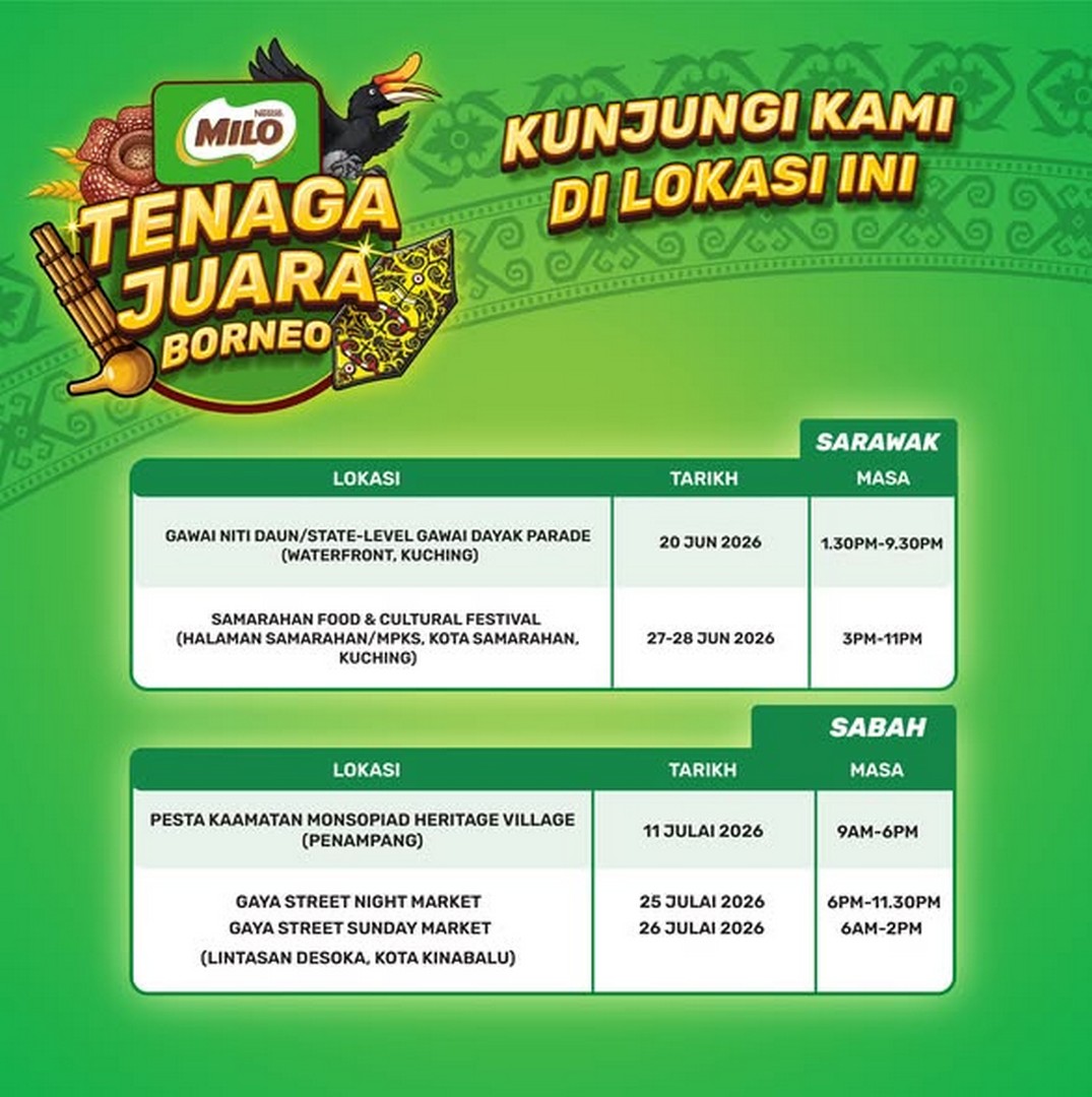 MILO-Malaysia-Sabah-Sarawak-Exclusive-Gift-Promotion-3 17 June 2026 onwards: MILO Malaysia Sabah & Sarawak Exclusive Gift Promotion – Free Borneo Gifts and Limited Edition Socks Redemption