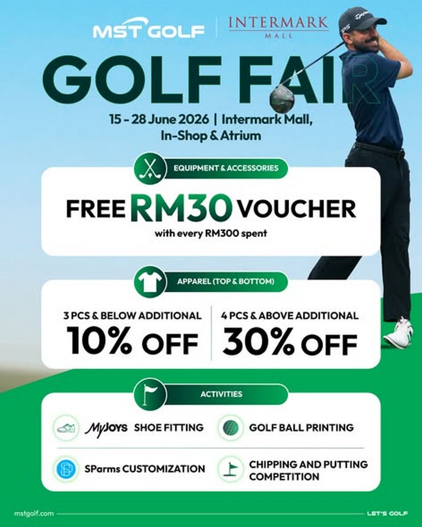 MST-Golf-Intermark-Golf-Fair-at-Intermark-Mall-KL 15–28 June 2026: MST Golf Intermark Golf Fair at Intermark Mall KL – Exclusive Deals, Activities and Golf Shopping Event