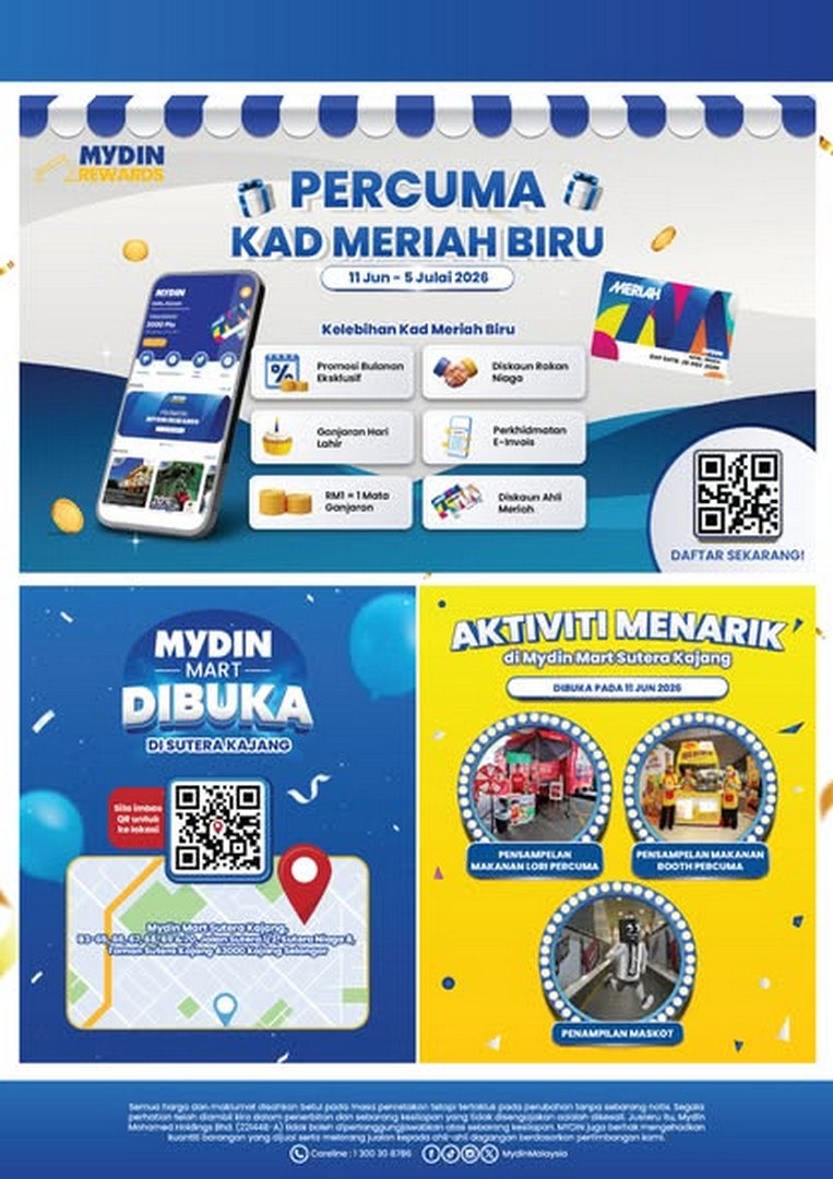 MYDIN-Malaysia-Kajang-Silk-Mart-Opening-Promotion-3 11 June 2026 Onward: MYDIN Malaysia Kajang Silk Mart Opening Promotion – Enjoy Incredible Deals, RM1 Chicken, 19 Sen Fuji Apples and Exclusive Member Rewards