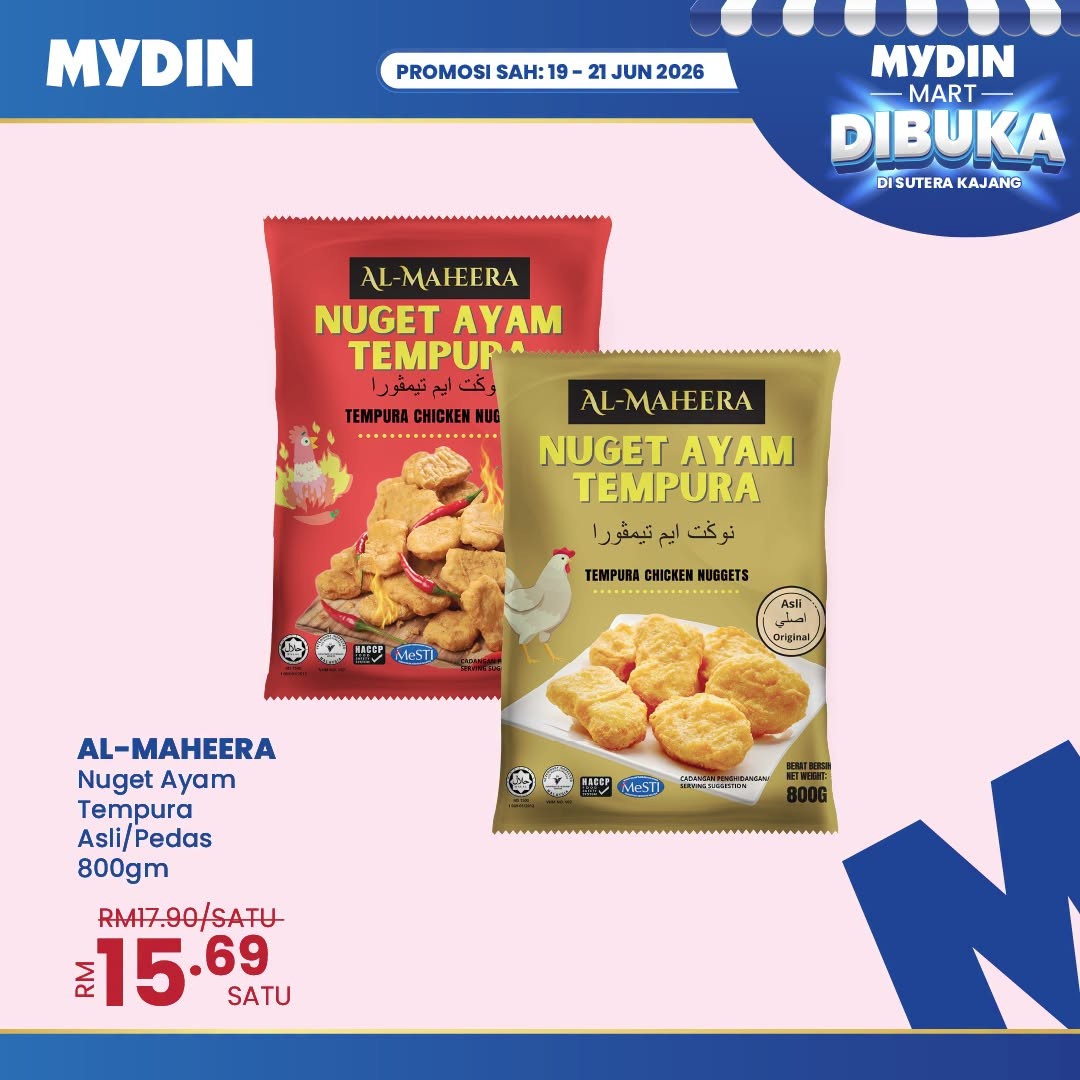 MYDIN-Malaysia-RM1-Chicken-Meriah-Member-Special-Deal-8 19-21 June 2026: MYDIN Malaysia RM1 Chicken Meriah Member Special Deal at Sutera Kajang, Limited Weekend Promotion Event