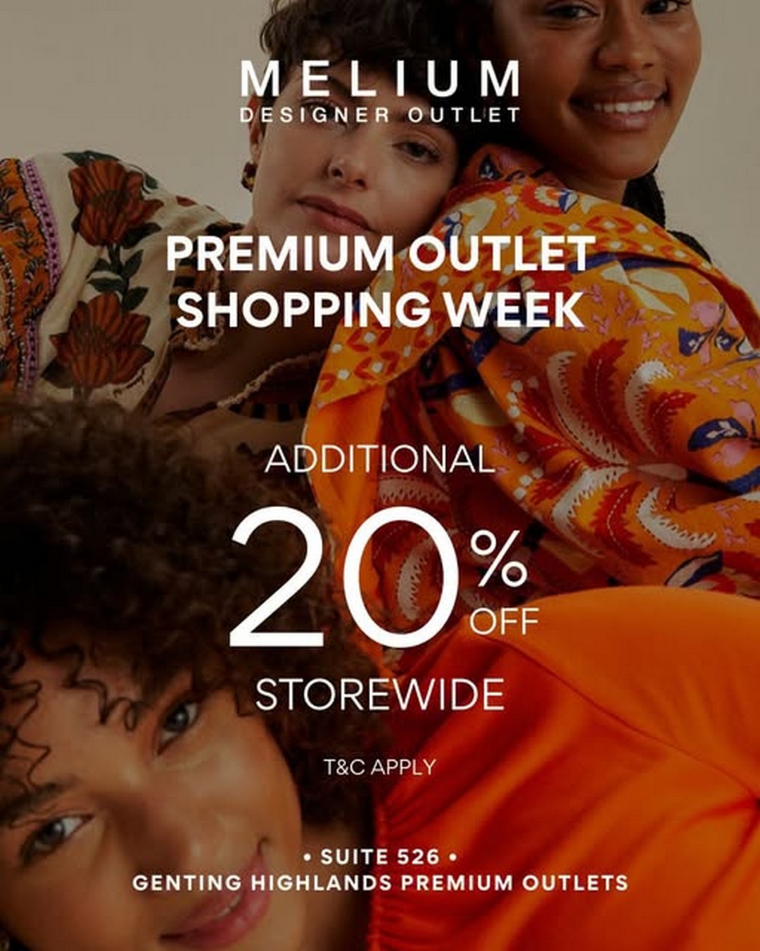 Melium-Designer-Outlet-Special-Sale-at-Genting-Highlands-Premium-Outlets 22 May – 7 June 2026: Melium Designer Outlet Special Sale at Genting Highlands Premium Outlets – Enjoy Additional 20% Storewide Savings on Selected Items
