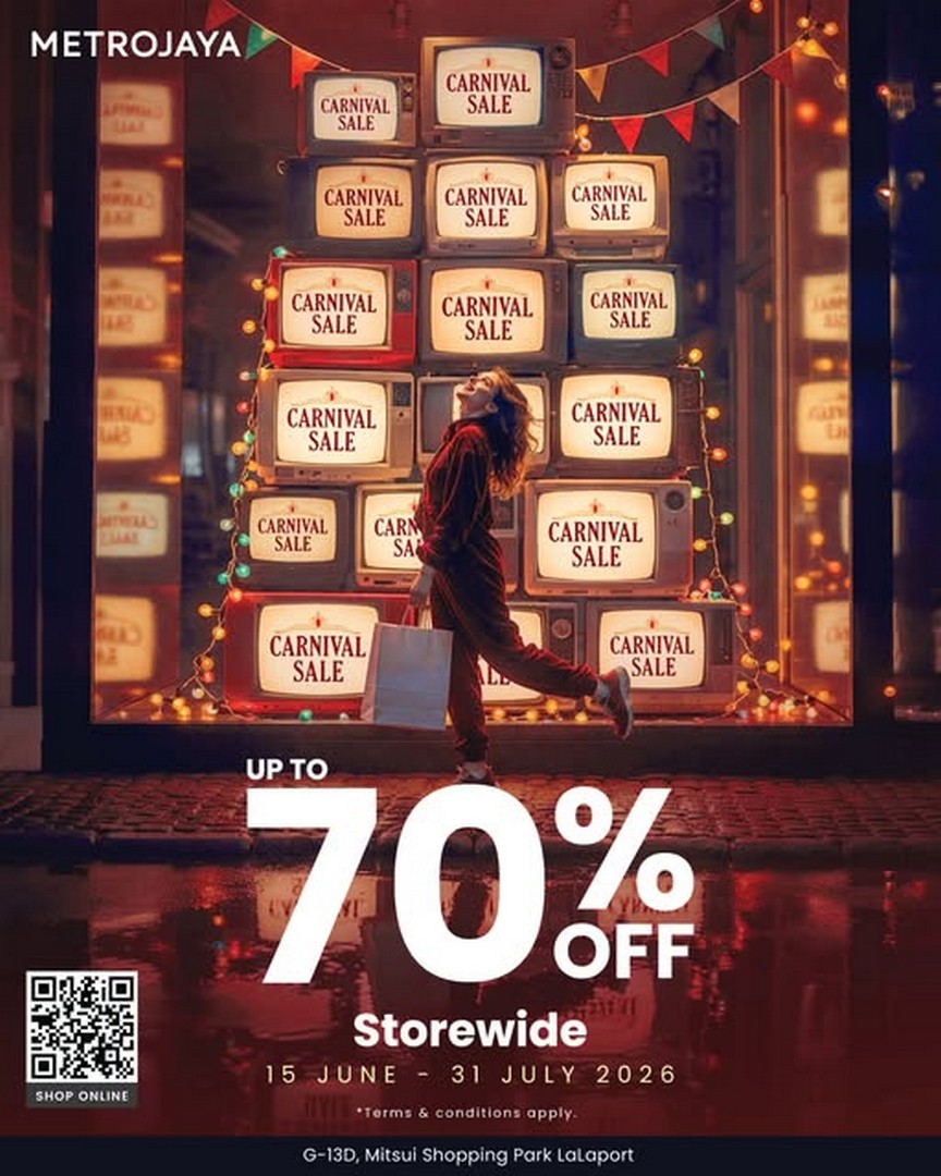 Metrojaya-Carnival-Sale-at-LaLaport-BBCC-–-Enjoy-Storewide-Savings 15 June – 31 July 2026: Metrojaya Carnival Sale at LaLaport BBCC – Enjoy Storewide Savings of Up to 70% Off on Fashion, Lifestyle and More
