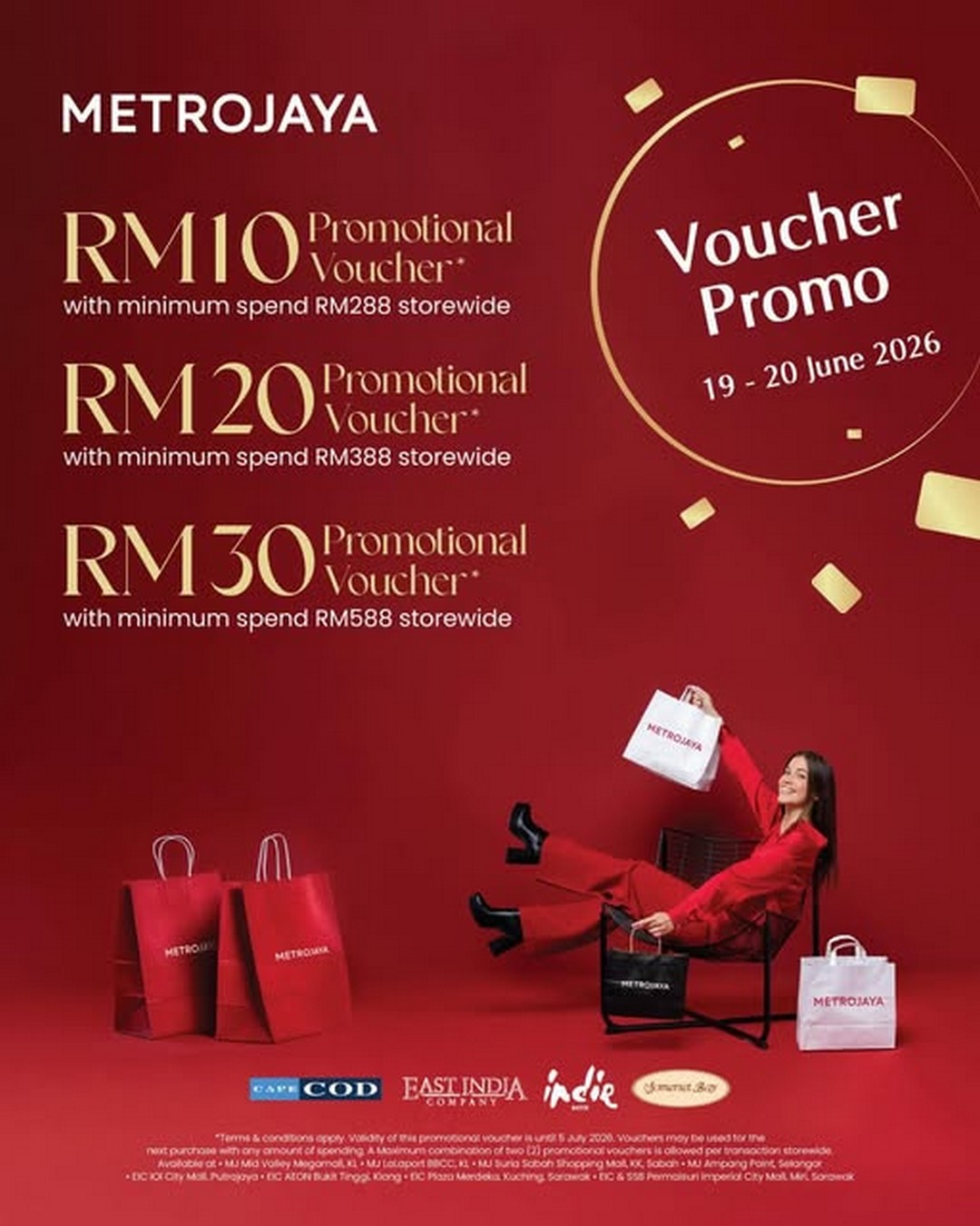Metrojaya-Voucher-Rewards-Return-Promotion 19-20 June 2026: Metrojaya Voucher Rewards Return Promotion: Spend & Save Storewide Voucher Giveaway Across All Outlets During Store Hours