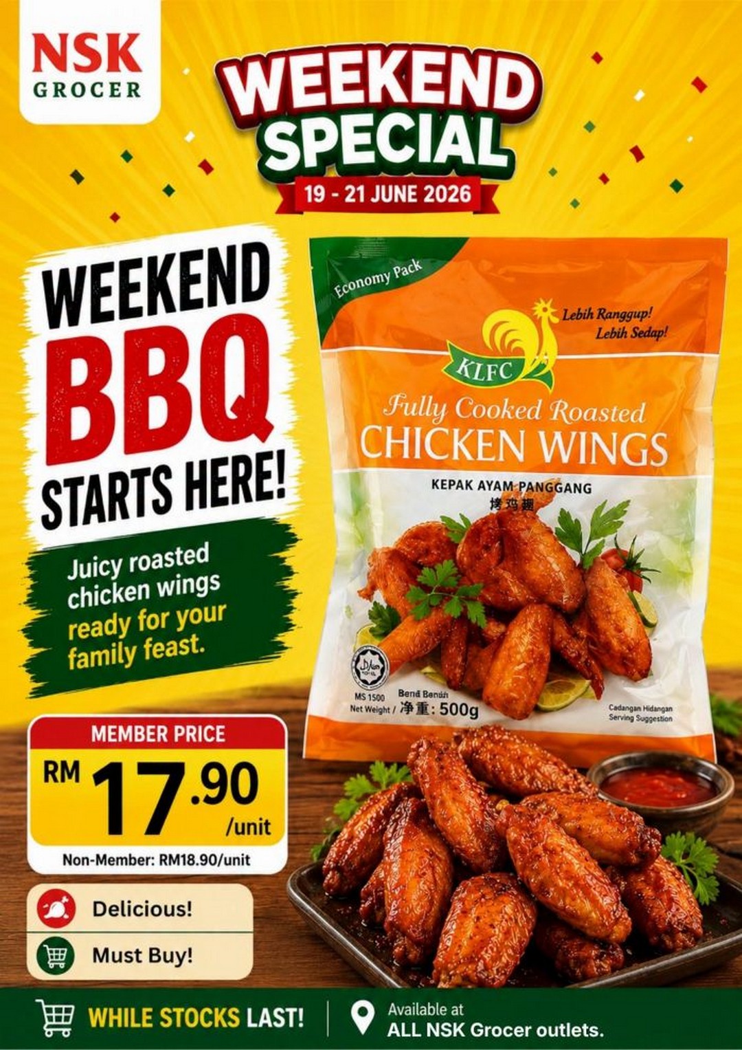 NSK-Grocer-Weekend-Promotion-Weekend-Grocery-Sale-3 19-21 June 2026: NSK Grocer Weekend Promotion: Weekend Grocery Sale with Rice from RM29.99 and Essential Household Deals
