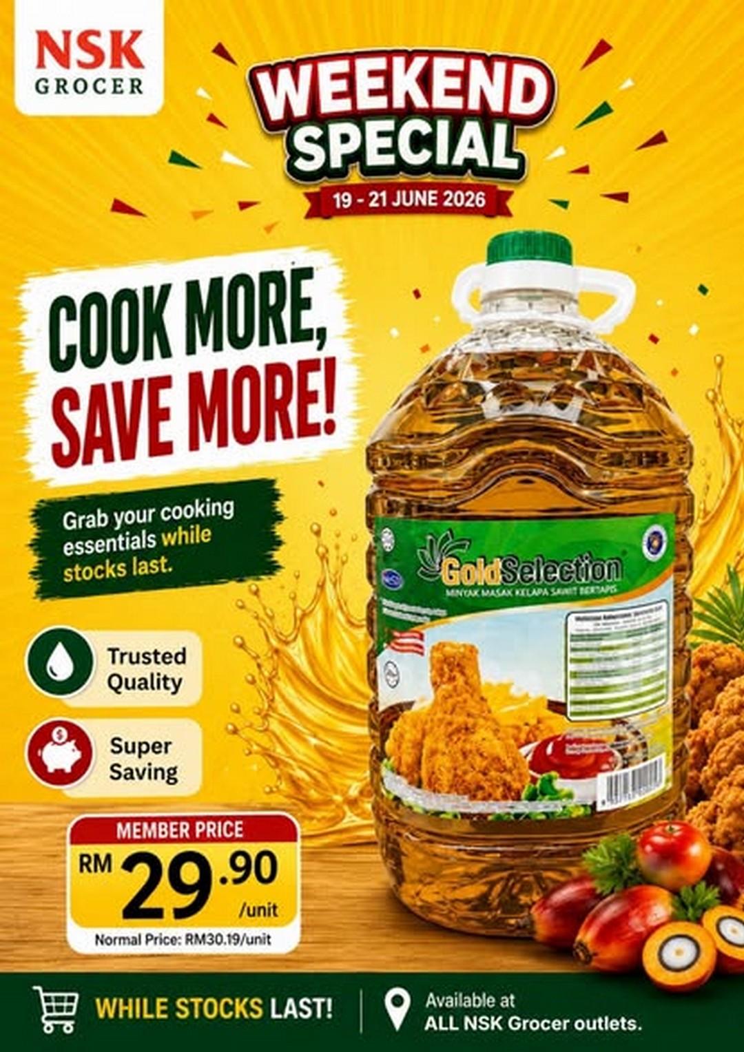 NSK-Grocer-Weekend-Special-Promotion-1-1 19–21 June 2026: NSK Grocer Weekend Special Promotion – Stock Up on Household Essentials, Groceries and Family Favourites at Great Savings