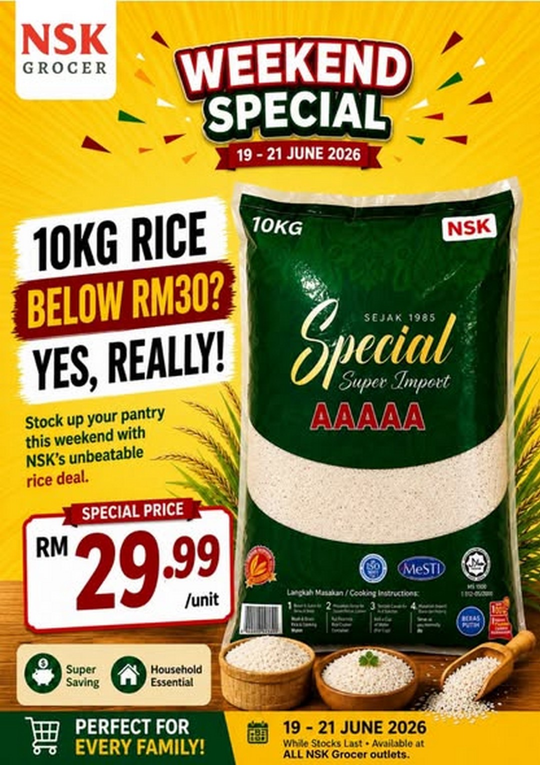 NSK-Grocer-Weekend-Special-Promotion-1 19–21 June 2026: NSK Grocer Weekend Special Promotion – Stock Up on Household Essentials, Groceries and Family Favourites at Great Savings