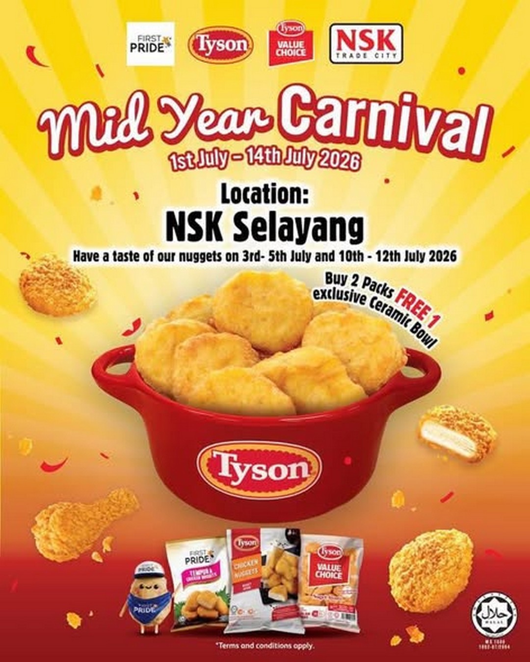 NSK-Trade-City-Mid-Year-Carnival-First-Pride-Roadshow-Promotion-3 1 June–31 July 2026: NSK Trade City Mid-Year Carnival, First Pride Roadshow Promotion & Free Gift Giveaway Across Selected Outlets