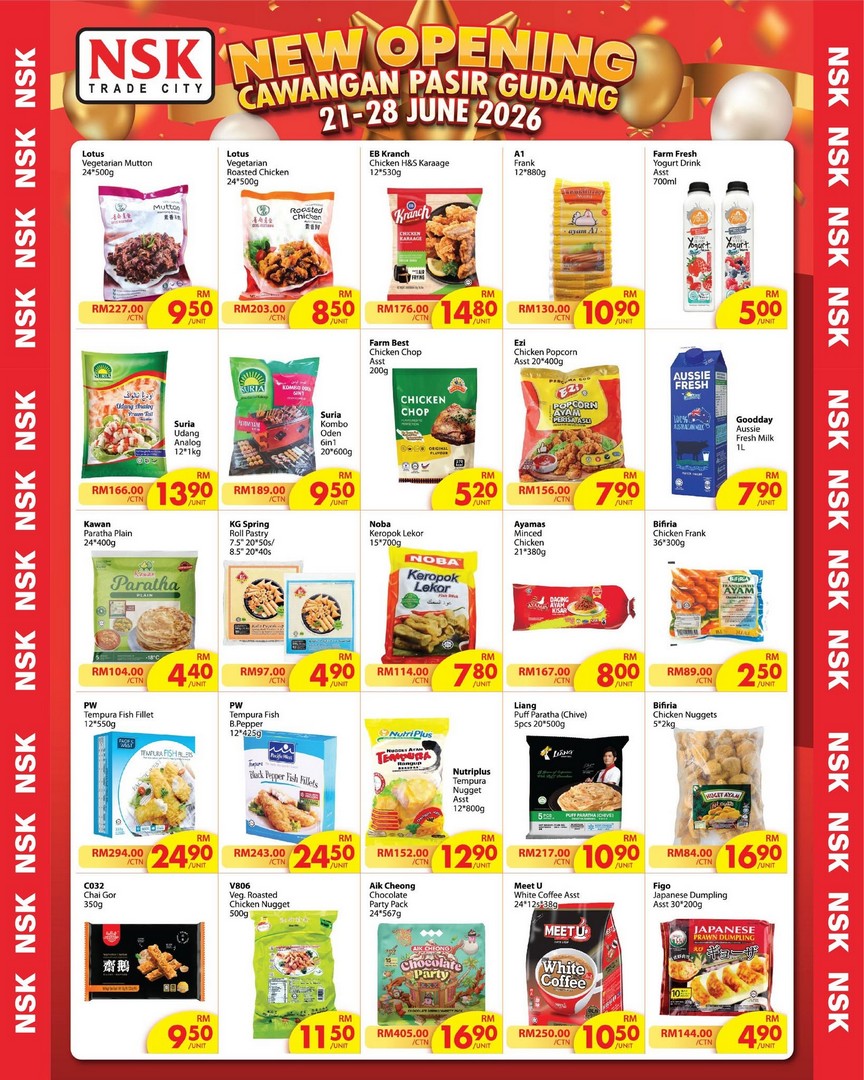 NSK-Trade-City-Pasir-Gudang-Grand-Opening-Promotion-14 21–28 June 2026: NSK Trade City Pasir Gudang Grand Opening Promotion – Exciting Deals, Happy Hour Specials and Massive Savings Across Multiple Categories