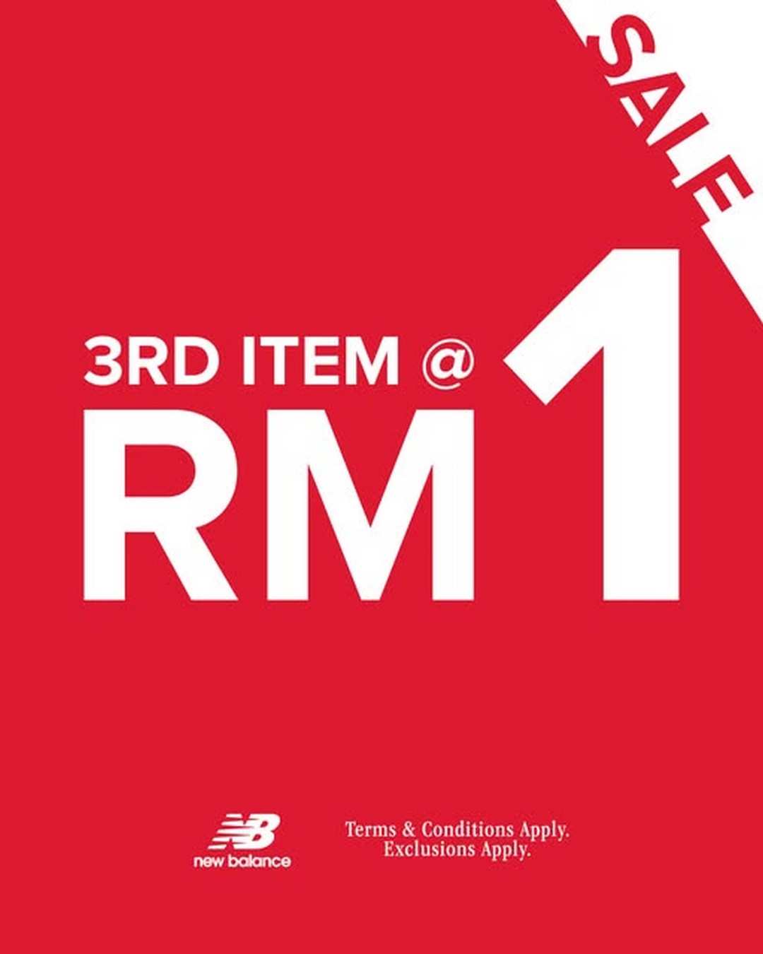 New-Balance-Special-Sale-at-Genting-Highlands-Premium-Outlets 19 May – 8 June 2026: New Balance Special Sale at Genting Highlands Premium Outlets – Buy a Third Selected Item for Just RM1 Promotion