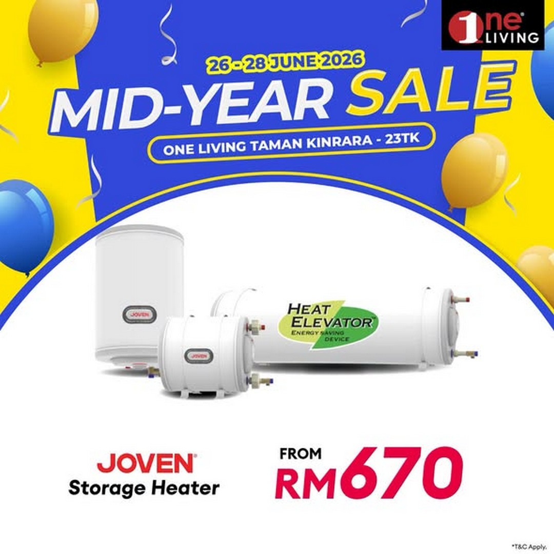 One-Living-Malaysia-Mid-Year-Sale-at-Taman-Kinrara-4 26-28 June 2026: One Living Malaysia Mid Year Sale at Taman Kinrara – Massive Discounts on Air Conditioners, Fans and Water Heaters Promotion