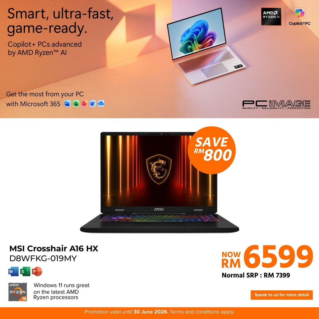 PC-Image-AMD-Ryzen-AI-Copilot-Laptop-Mega-Savings-Up-to-10-1 Now till 28 June 2026: Popular Book Malaysia, Bookfair Promotion at Kuching Sentral with Up to 50% Rebate, Free Voucher & Member Gifts