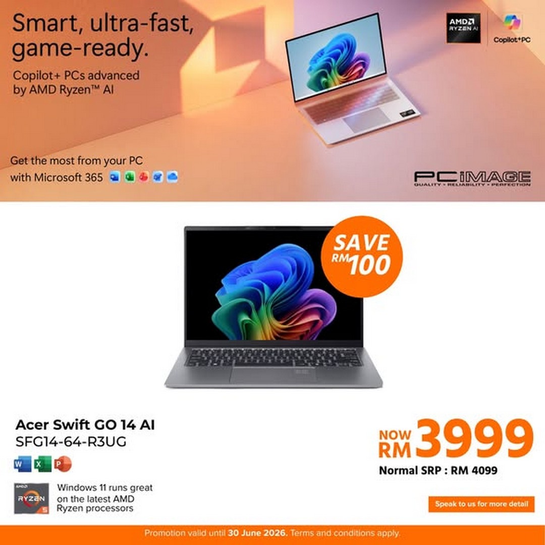 PC-Image-AMD-Ryzen-AI-Copilot-Laptop-Mega-Savings-Up-to-3-1 Now till 28 June 2026: Popular Book Malaysia, Bookfair Promotion at Kuching Sentral with Up to 50% Rebate, Free Voucher & Member Gifts