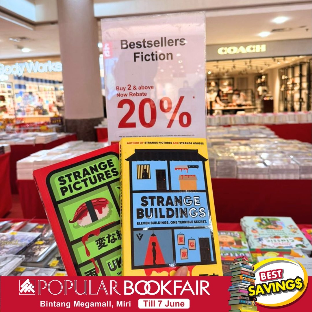 POPULAR-Bookfair-Bintang-Megamall-Miri-Promotion-4-1 27 May – 7 June 2026: POPULAR Bookfair Bintang Megamall Miri Promotion – Enjoy 20% Rebate on Books, RM5 Voucher Rewards, Up to 50% PWP Savings and Exclusive Member Gifts