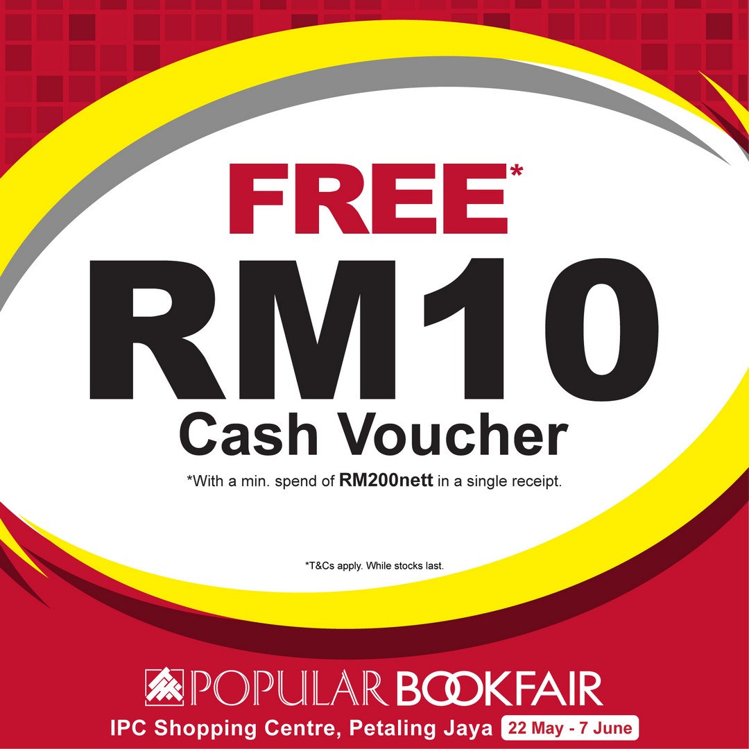 POPULAR-Bookfair-at-IPC-Shopping-Centre-Petaling-Jaya-Promotion-16 Now till 7 June 2026: POPULAR Bookfair at IPC Shopping Centre Petaling Jaya Promotion – Enjoy Up to 30% Off Books, Special RM15 English Books, RM10 Pens and Free Gifts