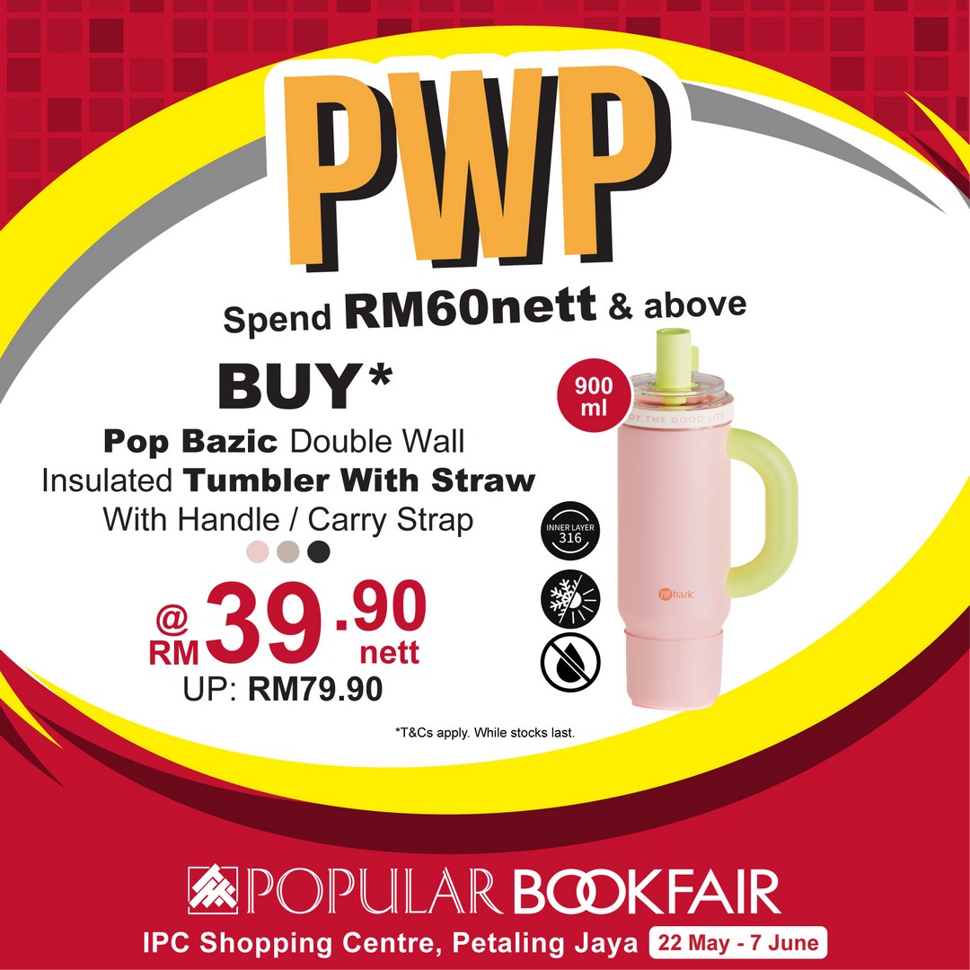 POPULAR-Bookfair-at-IPC-Shopping-Centre-Petaling-Jaya-Promotion-17 Now till 7 June 2026: POPULAR Bookfair at IPC Shopping Centre Petaling Jaya Promotion – Enjoy Up to 30% Off Books, Special RM15 English Books, RM10 Pens and Free Gifts