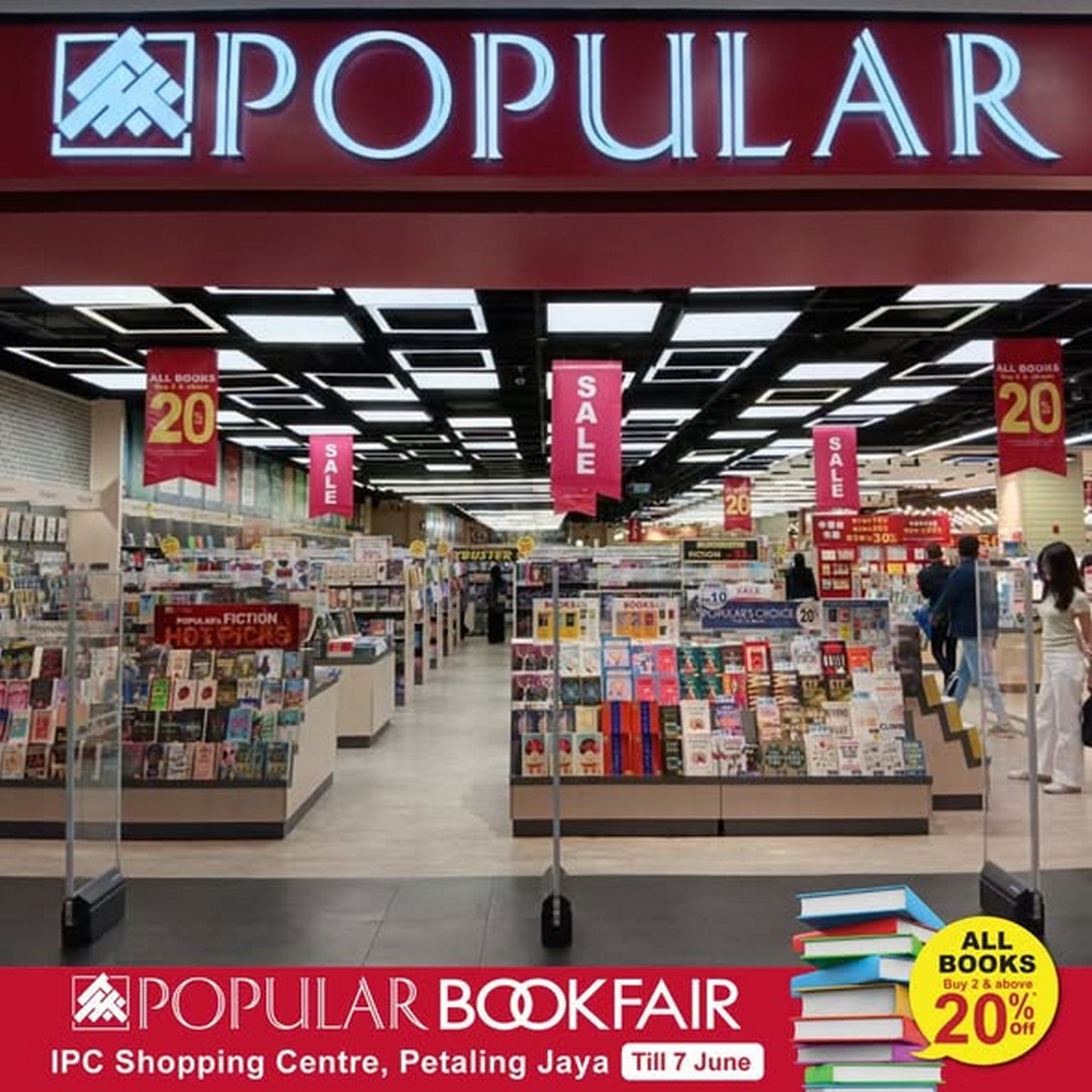 POPULAR-Bookfair-at-IPC-Shopping-Centre-Petaling-Jaya-Promotion Now till 7 June 2026: POPULAR Bookfair at IPC Shopping Centre Petaling Jaya Promotion – Enjoy Up to 30% Off Books, Special RM15 English Books, RM10 Pens and Free Gifts