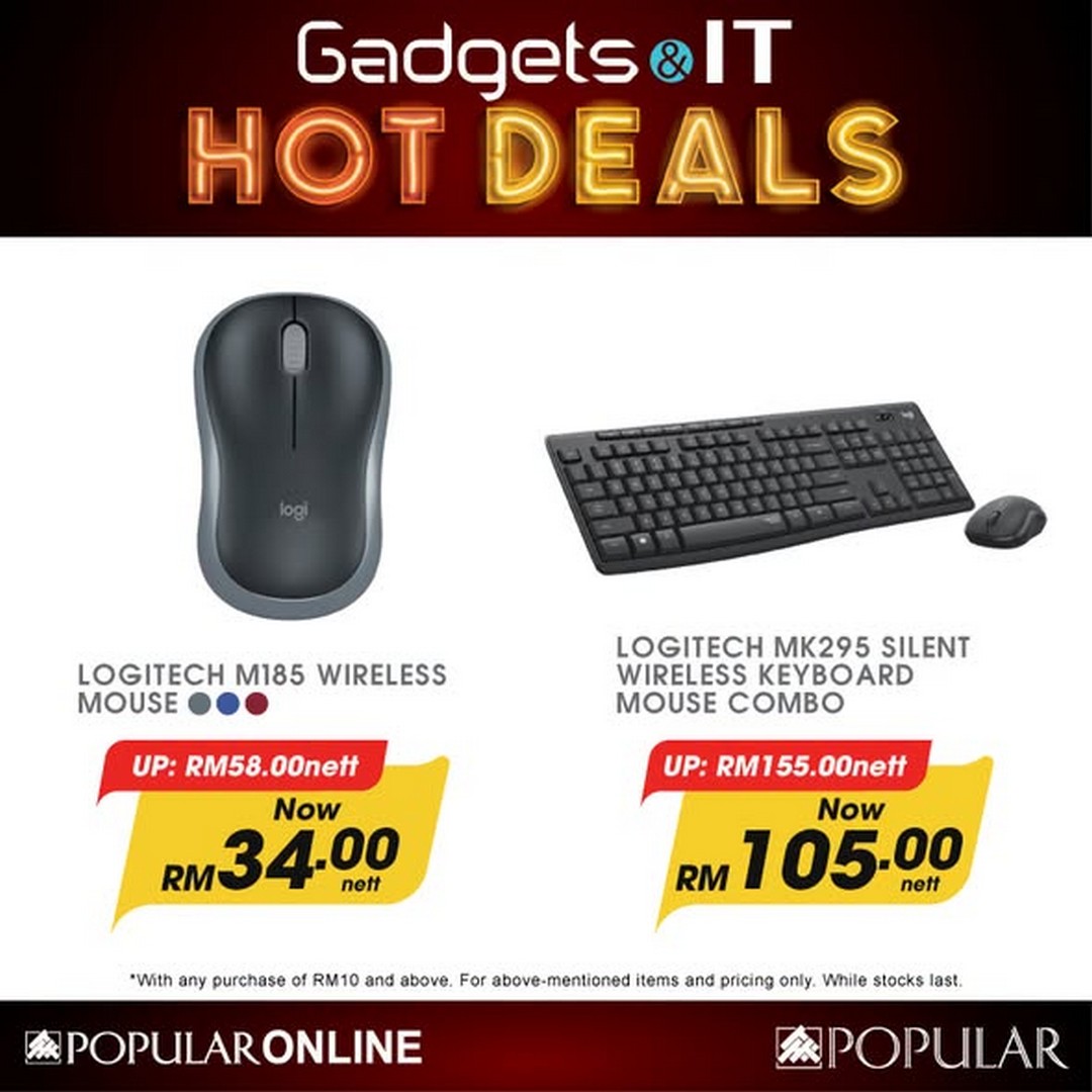 POPULAR-Bookstore-Gadget-and-IT-Products-Promotion-2 18 June 2026 onwards: POPULAR Bookstore Gadget and IT Products Promotion – Enjoy Hot Deals on Tech Essentials at Selected Stores and Online