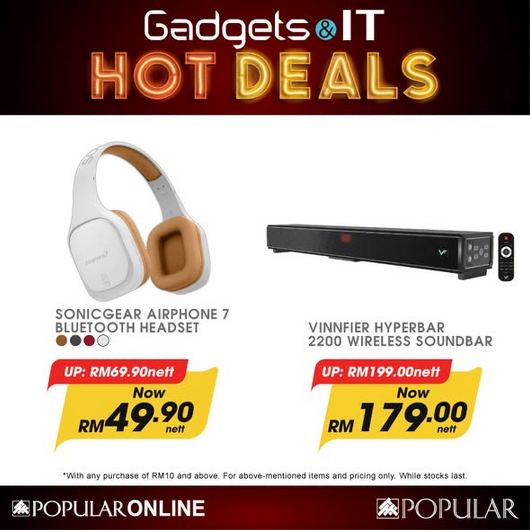 POPULAR-Bookstore-Gadget-and-IT-Products-Promotion-3 18 June 2026 onwards: POPULAR Bookstore Gadget and IT Products Promotion – Enjoy Hot Deals on Tech Essentials at Selected Stores and Online