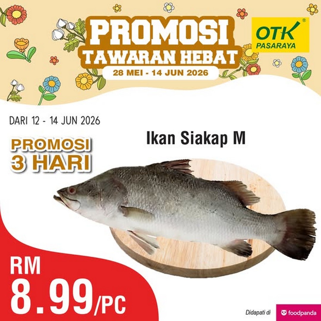 Pasaraya-OTK-Supermarket-3-Day-Great-Deals-Promotion-1 12–14 June 2026: Pasaraya OTK Supermarket: 3-Day Great Deals Promotion on Fresh Groceries and Household Essentials Sale – Save More on Daily Essentials Across Malaysia