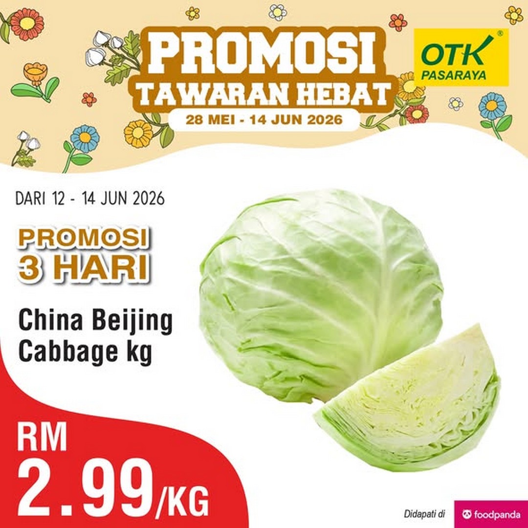 Pasaraya-OTK-Supermarket-3-Day-Great-Deals-Promotion 12–14 June 2026: Pasaraya OTK Supermarket: 3-Day Great Deals Promotion on Fresh Groceries and Household Essentials Sale – Save More on Daily Essentials Across Malaysia