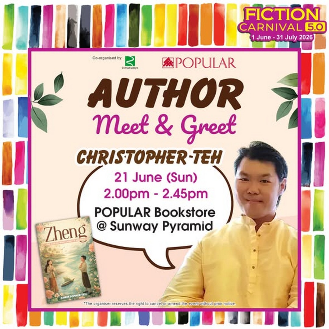 Popular-Book-Fiction-Carnival-5.0-Author-Meet-Greet-1 20–21 June 2026: Popular Book: Fiction Carnival 5.0 Author Meet & Greet Promotion Event at IOI City Mall & Sunway Pyramid
