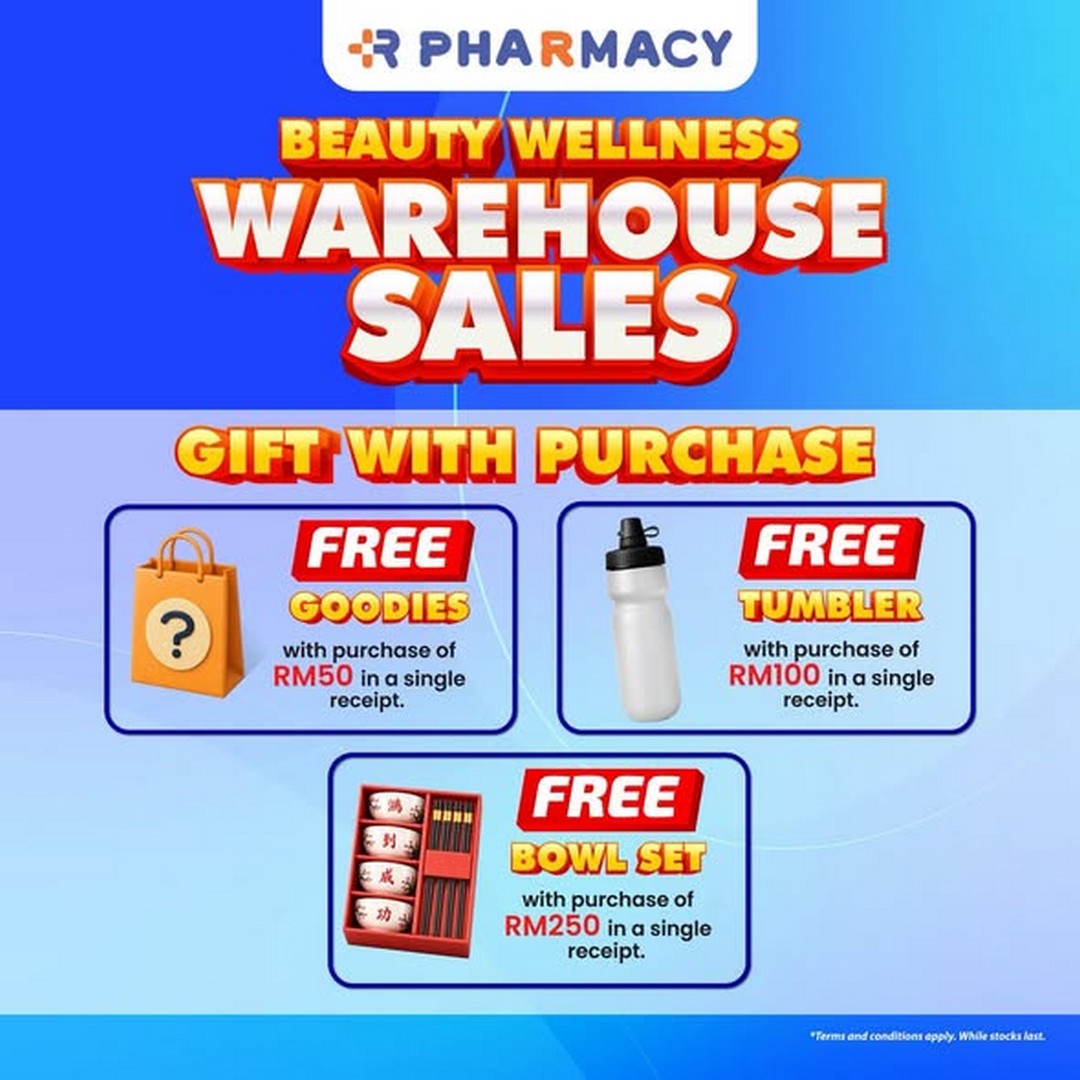 R-Pharmacy-Beauty-Wellness-Warehouse-Sale-2 16 June–5 July 2026: R Pharmacy Beauty & Wellness Warehouse Sale Promotion in Berjaya Times Square, Up to 80% Off Big Savings Event