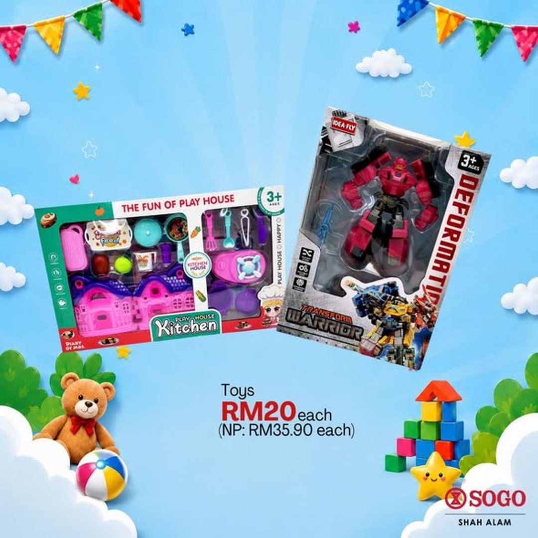 SOGO-Malaysia-Childrens-Flat-Price-Promotion-at-SOGO-Shah-Alam-3 8–21 June 2026: SOGO Malaysia Children’s Flat Price Promotion at SOGO Shah Alam, Kids Fashion & Toys Sale from RM10, Budget Family Shopping Deals