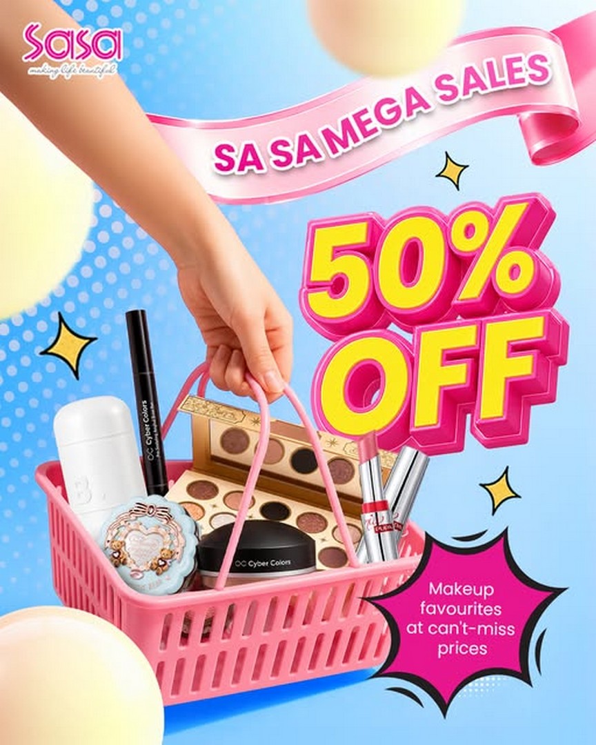 Sa-Sa-Malaysia-Mega-Sale-–-Enjoy-Up-to-50-Off 15 June – 30 July 2026: Sa Sa Malaysia Mega Sale – Enjoy Up to 50% Off Beauty and Makeup Deals Across Malaysia