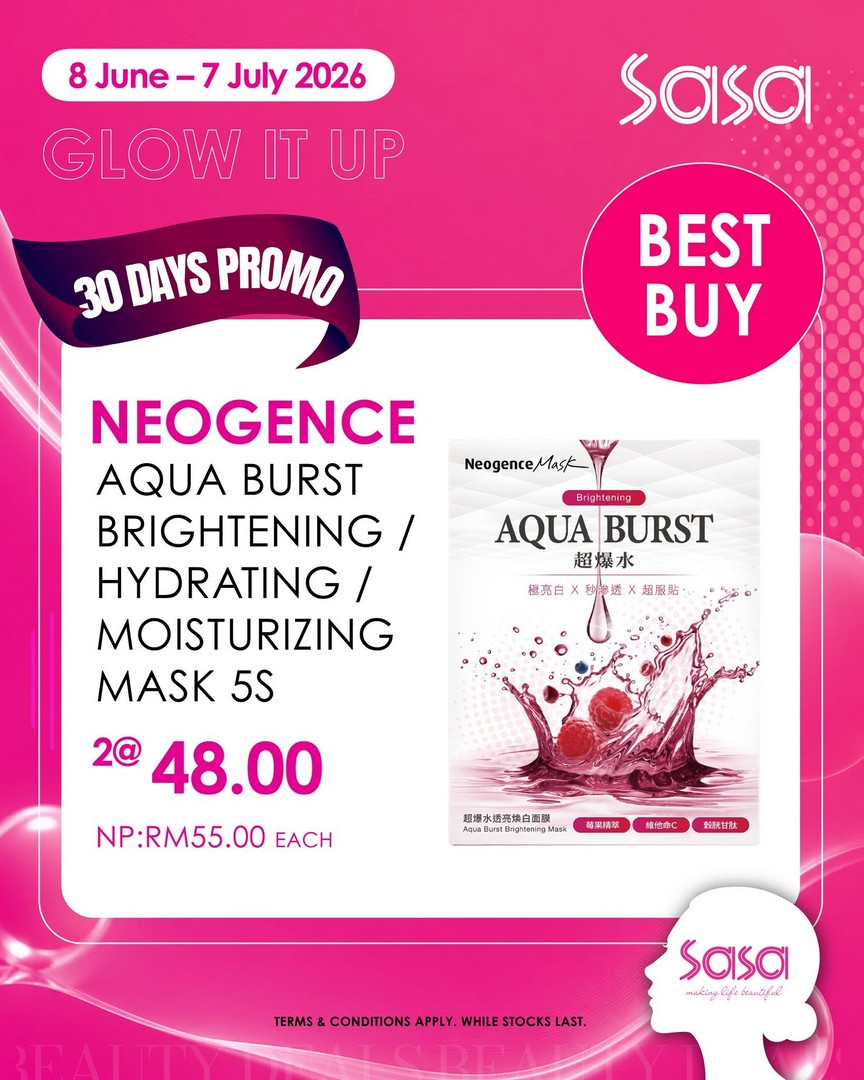 SaSa-Malaysia-In-Store-Exclusive-Beauty-Promotion-11 8 June – 7 July 2026: SaSa Malaysia In-Store Exclusive Beauty Promotion: Fragrance, Skincare and Sheet Mask Offers Across Malaysia