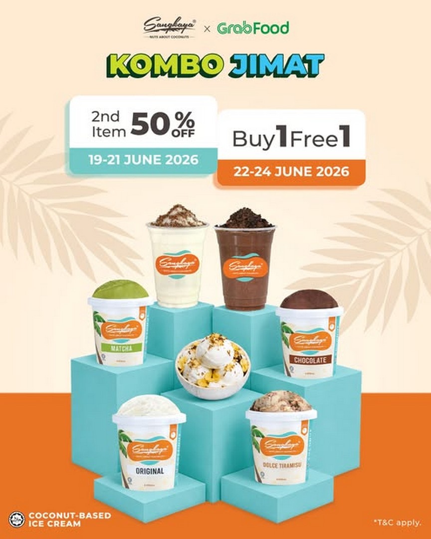 Sangkaya-Kombo-Jimat-Promotion-Returns 19–24 June 2026: Sangkaya Kombo Jimat Promotion Returns – Enjoy Your Favourite Coconut Ice Cream Deals for Less