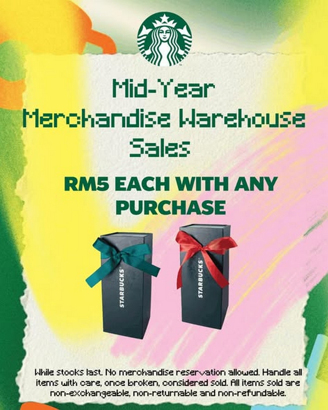 Starbucks-Malaysia-Mid-Year-Merchandise-Sale-2 29 May – 7 June 2026: Starbucks Malaysia Mid-Year Merchandise Sale Promotion – Enjoy Up to 80% OFF and Receive a Free Gift with Every RM200 Spend