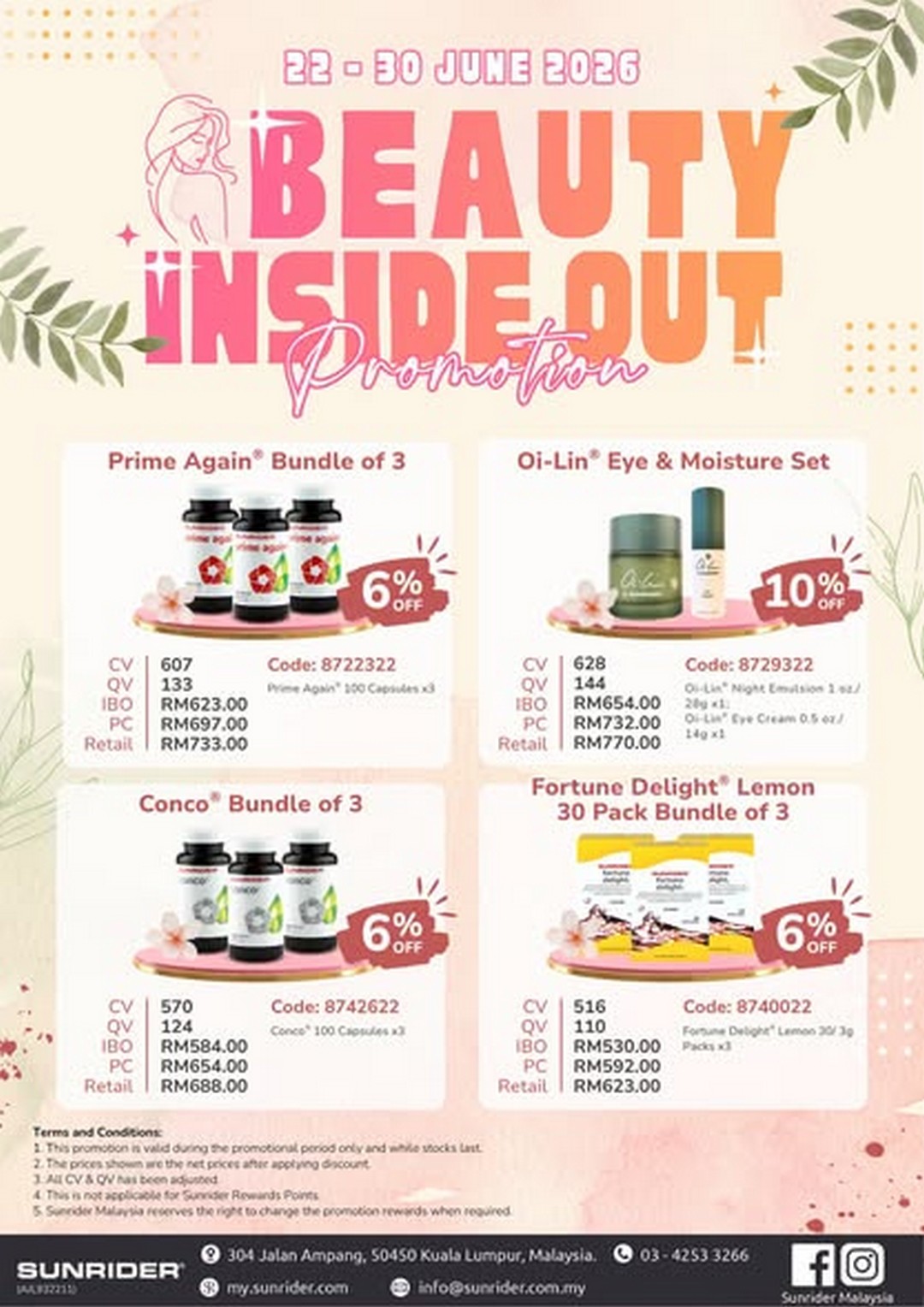 Sunrider-Malaysia-Beauty-Inside-Out-Promotion 22–30 June 2026: Sunrider Malaysia Beauty Inside Out Promotion – Enjoy Special Savings on Wellness and Beauty Bundles Up to 10% Off