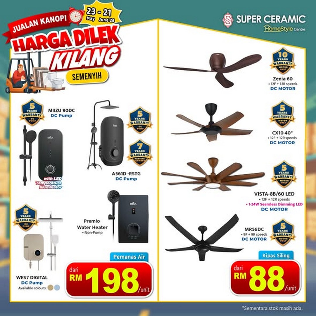 Super-Ceramic-Canopy-Sales-Factory-Direct-Price-Promotion-in-Semenyih-1 23 May–21 June 2026: Super Ceramic Canopy Sales Factory Direct Price Promotion in Semenyih: Massive Factory-Direct Bathroom and Home Renovation Clearance Sale