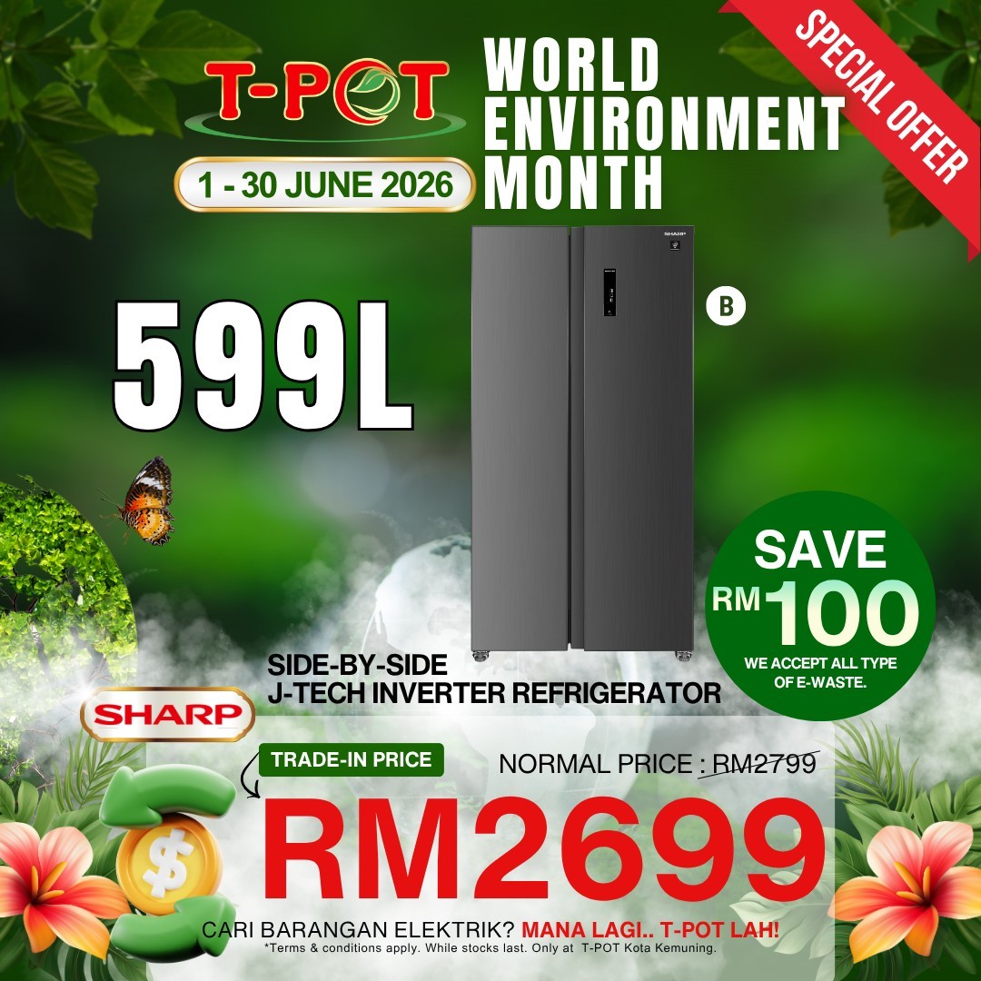 T-Pot-Malaysia-World-Environment-Month-Trade-In-Campaign-16 1–30 June 2026: T-Pot Malaysia, World Environment Month Trade-In Campaign, Electrical Appliance Promotion with Discounts for Old-to-New Exchange