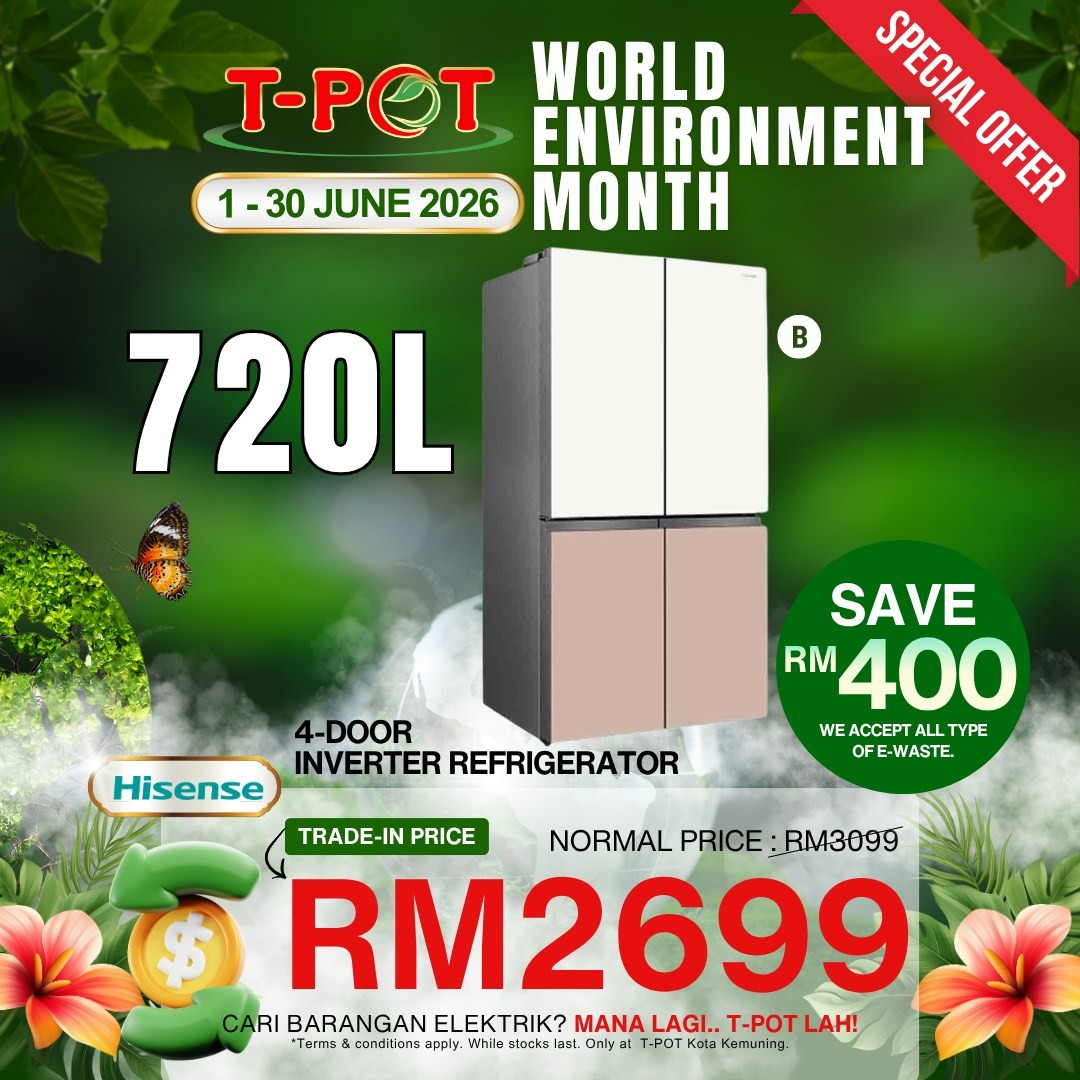 T-Pot-Malaysia-World-Environment-Month-Trade-In-Campaign-17 1–30 June 2026: T-Pot Malaysia, World Environment Month Trade-In Campaign, Electrical Appliance Promotion with Discounts for Old-to-New Exchange