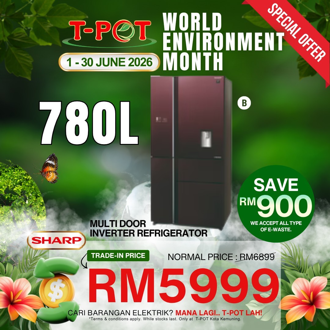 T-Pot-Malaysia-World-Environment-Month-Trade-In-Campaign-18 1–30 June 2026: T-Pot Malaysia, World Environment Month Trade-In Campaign, Electrical Appliance Promotion with Discounts for Old-to-New Exchange