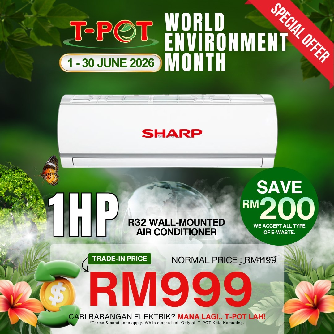 T-Pot-Malaysia-World-Environment-Month-Trade-In-Campaign-20 1–30 June 2026: T-Pot Malaysia, World Environment Month Trade-In Campaign, Electrical Appliance Promotion with Discounts for Old-to-New Exchange