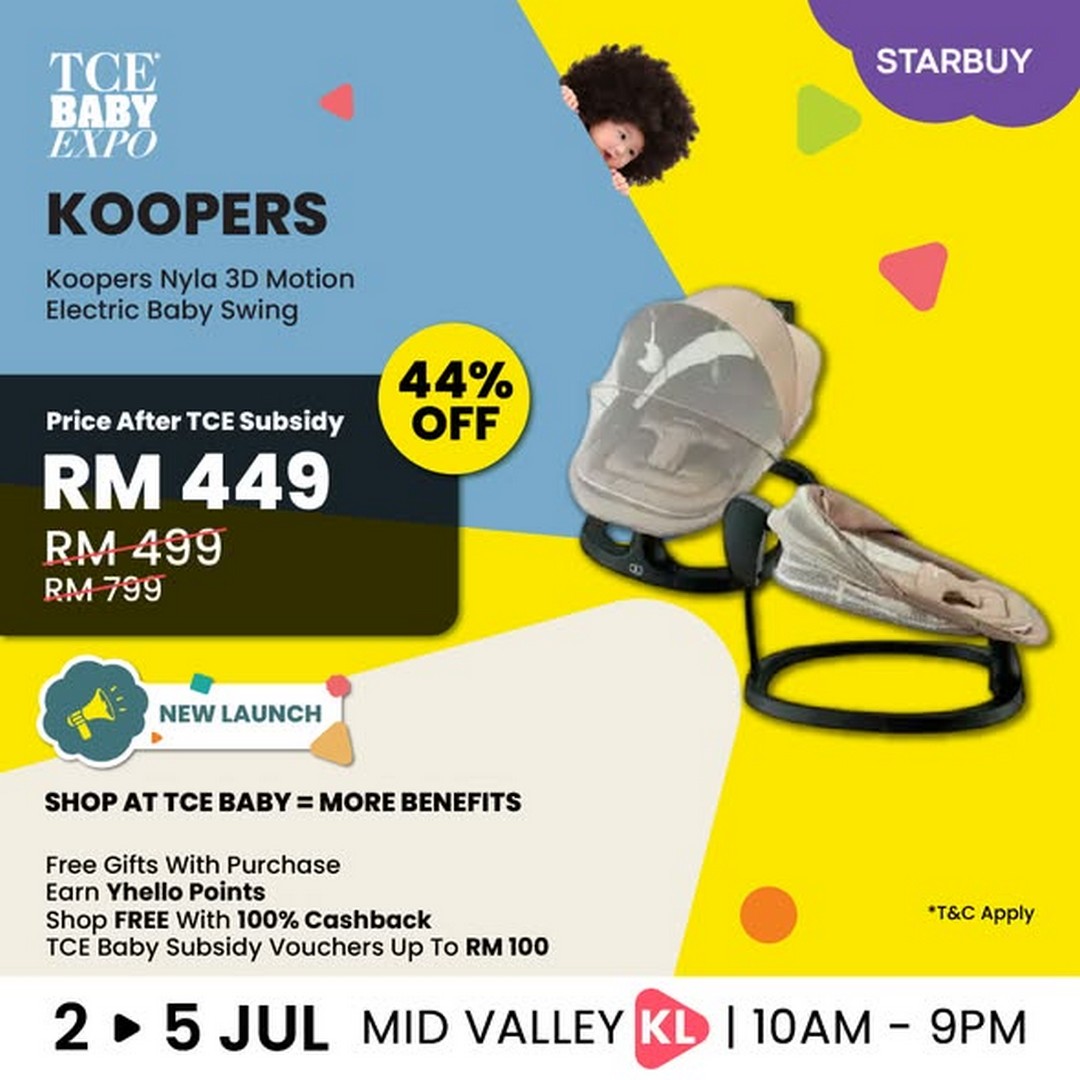 TCE-Baby-Expo-Starbuy-Returns-with-Massive-Baby-Deals-2 2–5 July 2026: TCE Baby Expo: Starbuy Returns with Massive Baby Deals Promotion at MVEC Kuala Lumpur