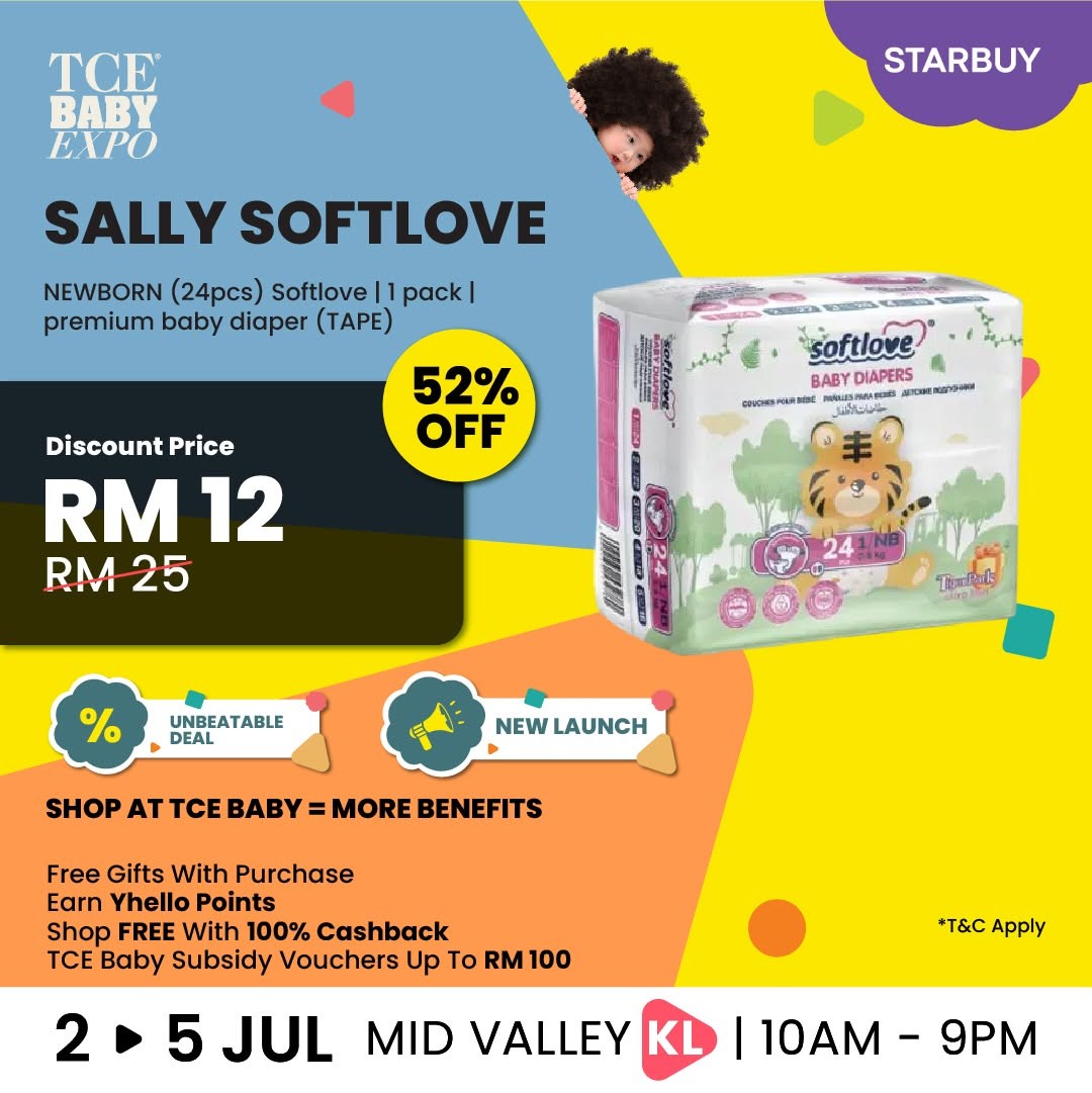 TCE-Baby-Expo-Starbuy-Returns-with-Massive-Baby-Deals-4 2–5 July 2026: TCE Baby Expo: Starbuy Returns with Massive Baby Deals Promotion at MVEC Kuala Lumpur