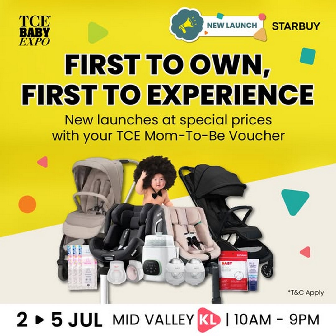 TCE-Baby-Expo-Starbuy-Returns-with-Massive-Baby-Deals 2–5 July 2026: TCE Baby Expo: Starbuy Returns with Massive Baby Deals Promotion at MVEC Kuala Lumpur