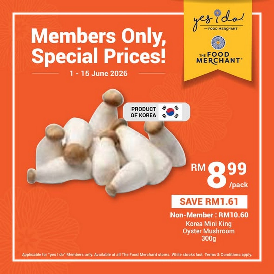The-Food-Merchant-Members-Exclusive-Promotion 1-15 June 2026: The Food Merchant Members Exclusive Promotion – Enjoy Special Prices and Luxury Savings Across All Outlets