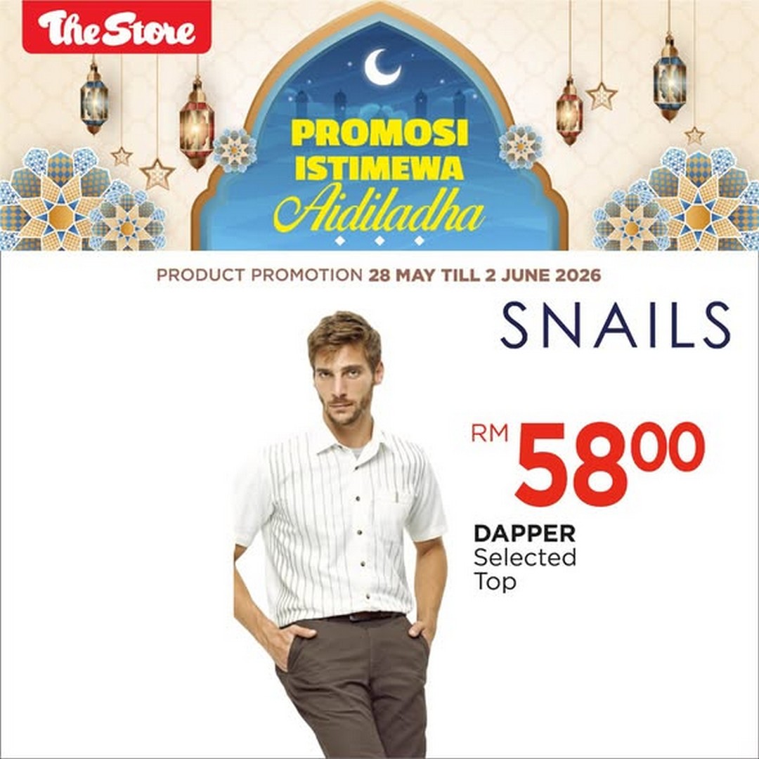 The-Store-Malaysia-Aidil-Adha-Weekend-Sale-Promotion-1 28 May – 2 June 2026: The Store Malaysia Aidil Adha Weekend Sale Promotion – Fashion, Home Essentials and Big Savings for the Whole Family