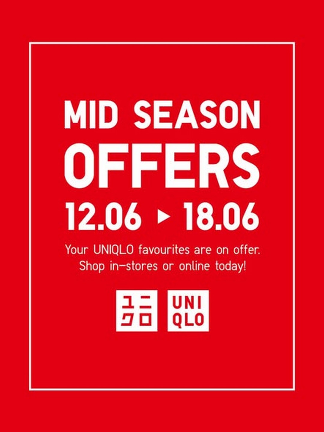 UNIQLO-Malaysia-Limited-Offers-Activewear-Focused-Promotion 12–18 June 2026: UNIQLO Malaysia Limited Offers Activewear Focused Promotion Across Stores Nationwide