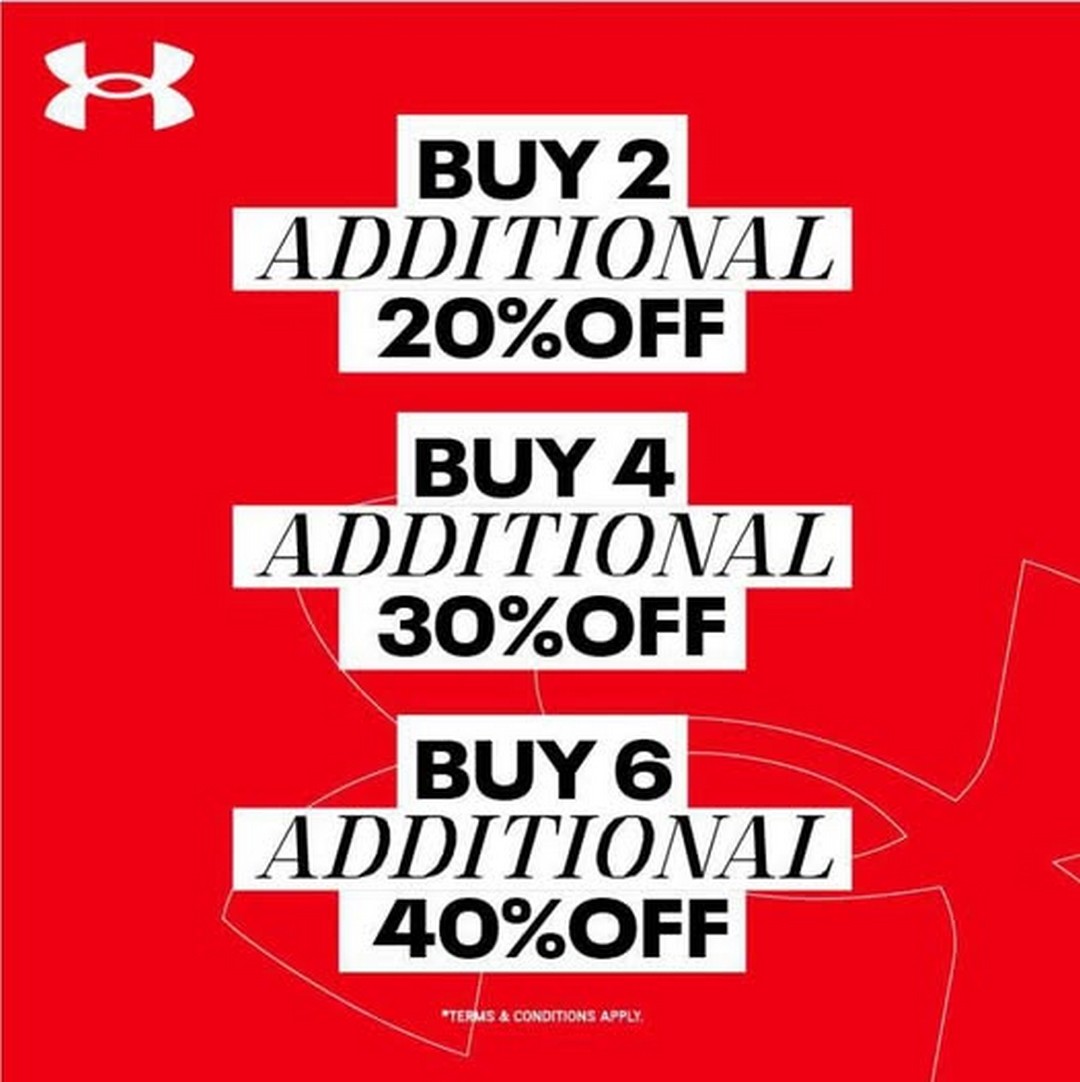 Under-Armour-Special-Promotion-at-Mitsui-Outlet-Park-KLIA-Sepang 9-15 June 2026: Under Armour Special Promotion at Mitsui Outlet Park KLIA Sepang – Enjoy Up to Additional 40% OFF When You Buy More