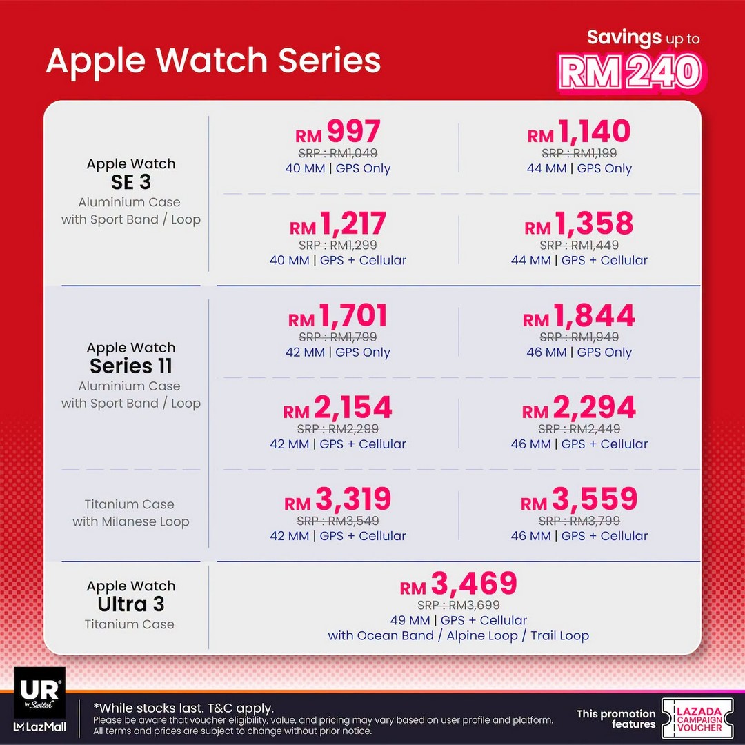 Urban-Republic-Lazada-25.5-PayDay-Sale-8 24-27 June 2026: Urban Republic Lazada 25.5 PayDay Sale – Enjoy Up to RM2,164 OFF on Popular Tech Gadgets and Accessories Promotion