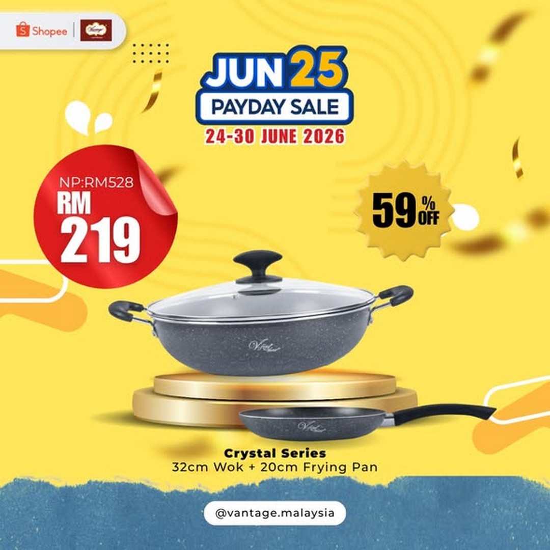 Vantage-Shopee-Payday-Sale-2 24-30 June 2026: Vantage Shopee Payday Sale – Enjoy Up to 67% Off Fine Porcelain and Cookware Promotion